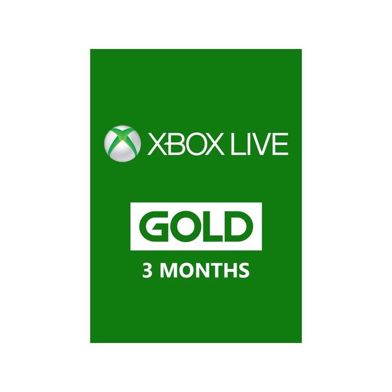 Offre Xbox Live Maroc CARTE D'ABONNEMENT AVEC CLÉ LIVE GOLD 3 MOIS
