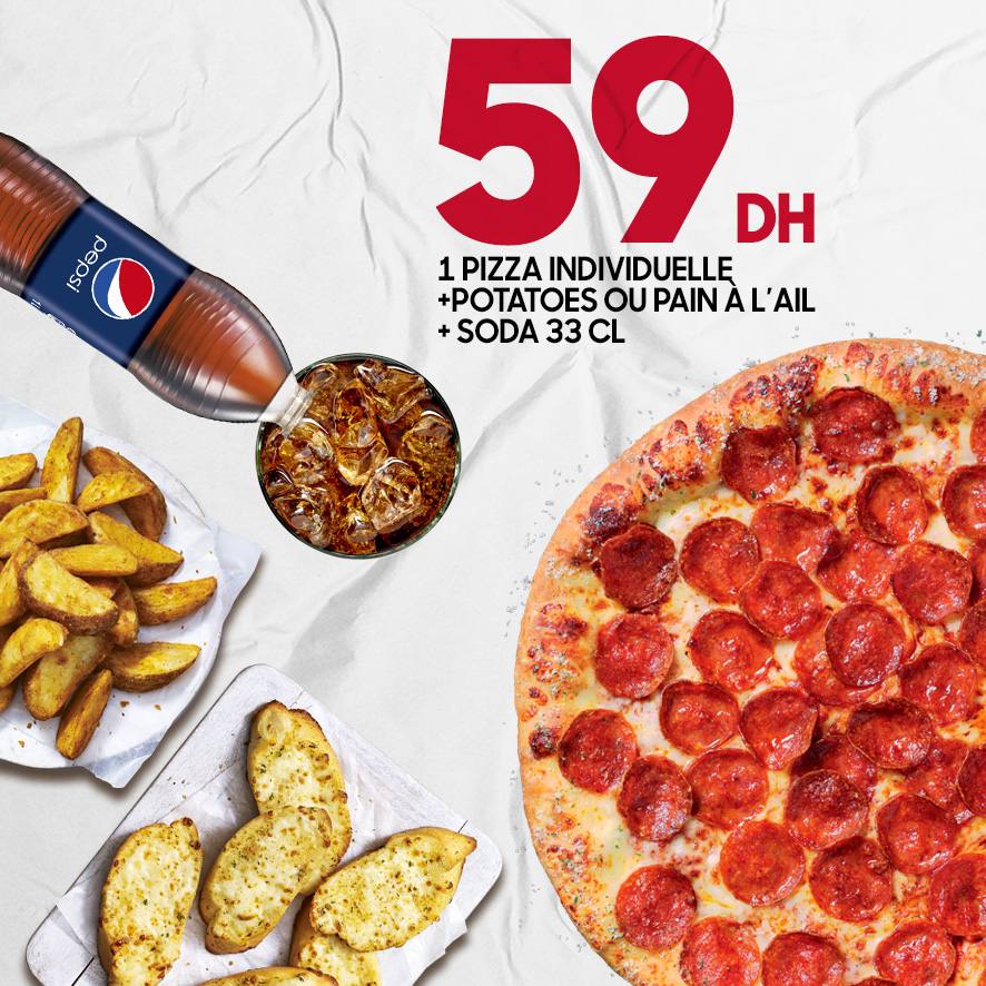 Pizza Hut Maroc Promotion OFFRE YUMMY