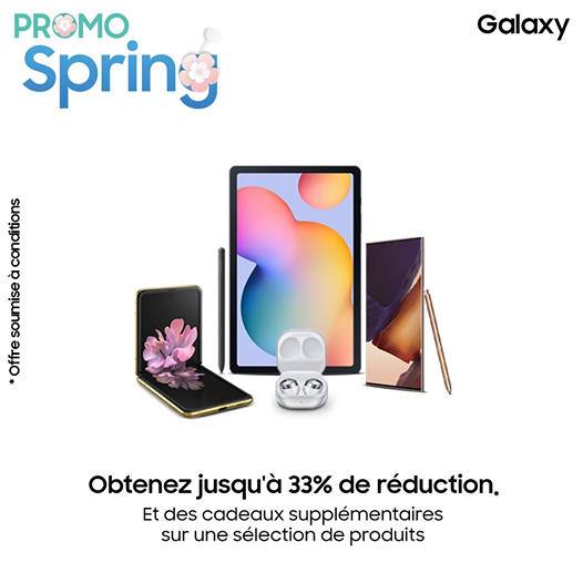 Offers Printemps Samsung Maroc Remise jusqu'à 33 %