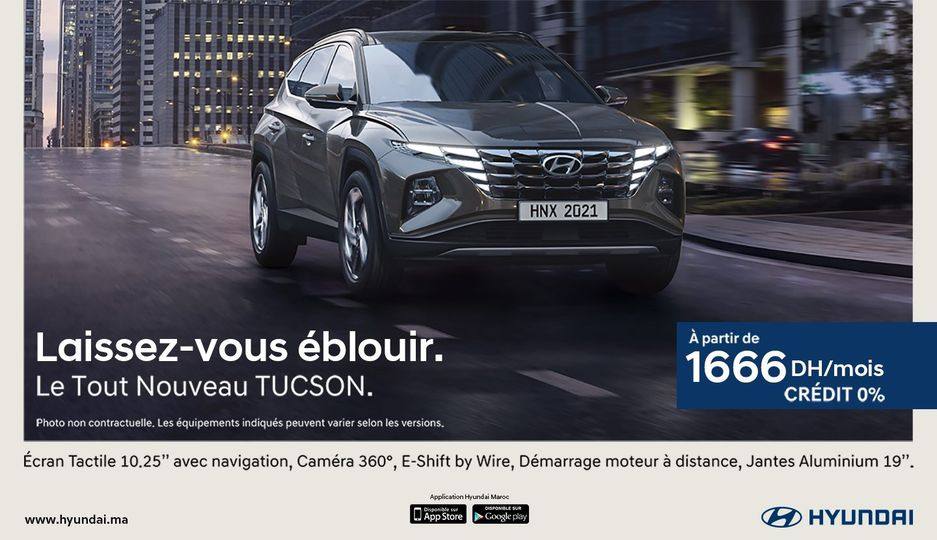 Nouveau Hyundai Maroc Tucson Prix Maroc Et Fiche Technique