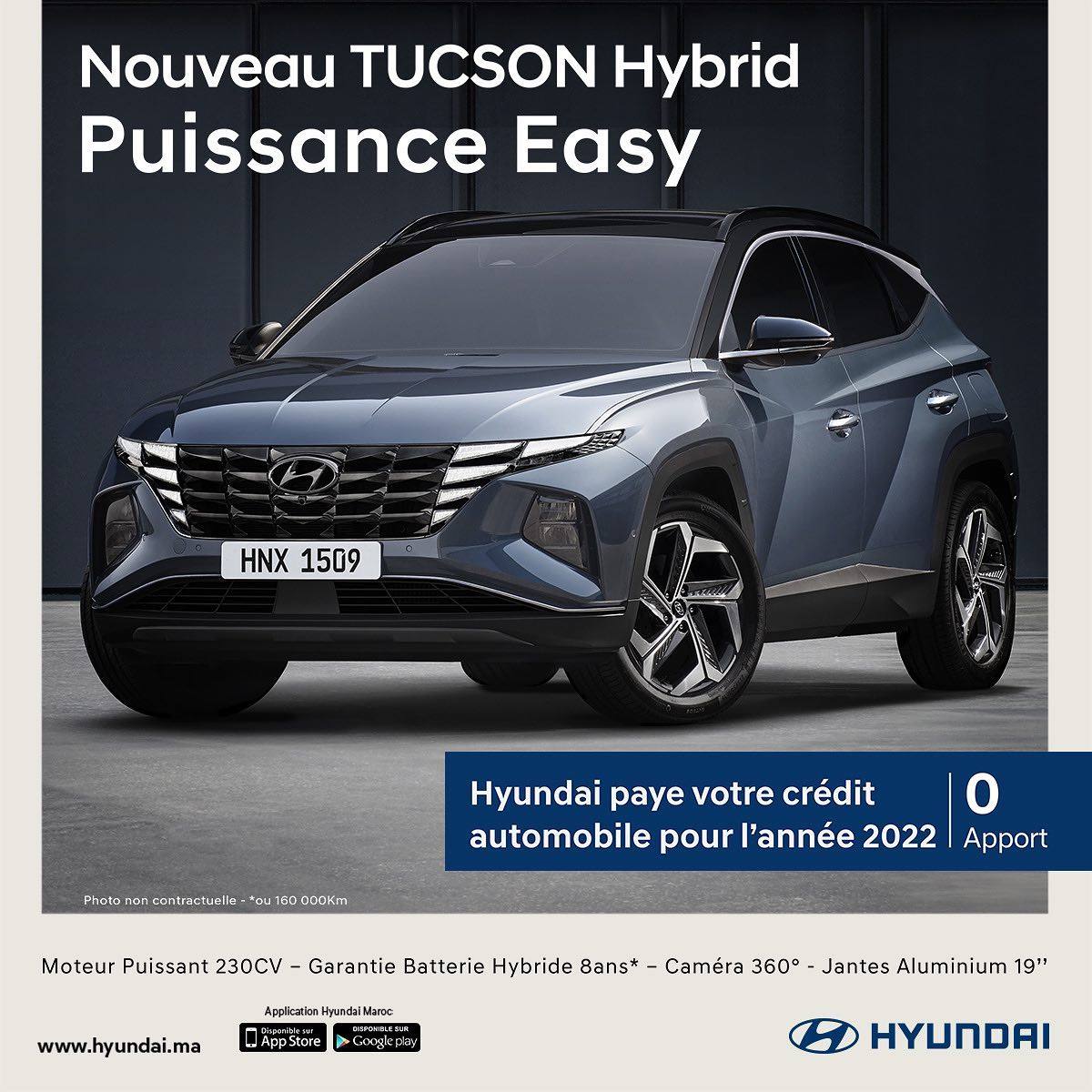 Hyundai Promotion Maroc: le nouveau Tucson Hybrid