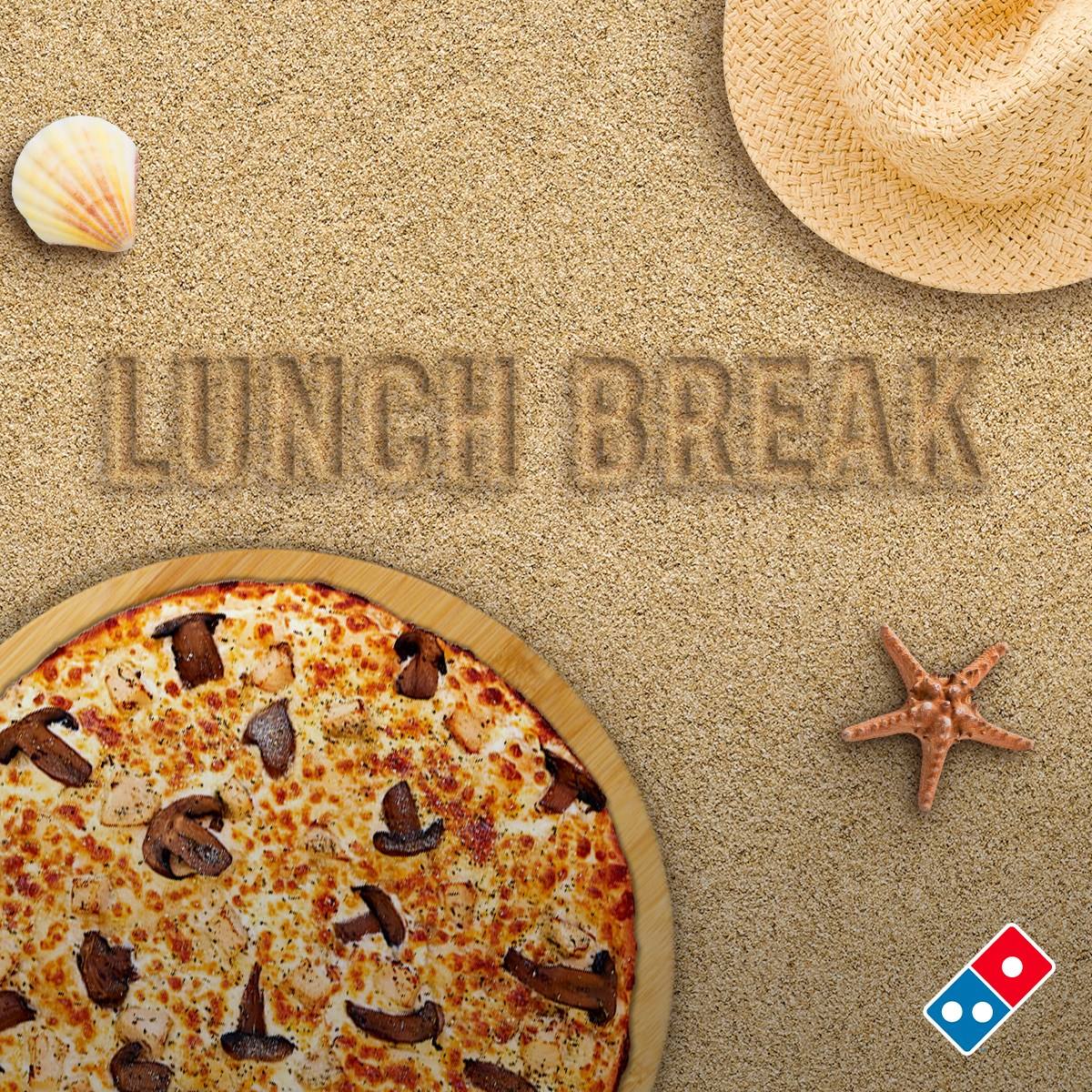 Promotion DOMINOS Maroc:LUNCH BREAK