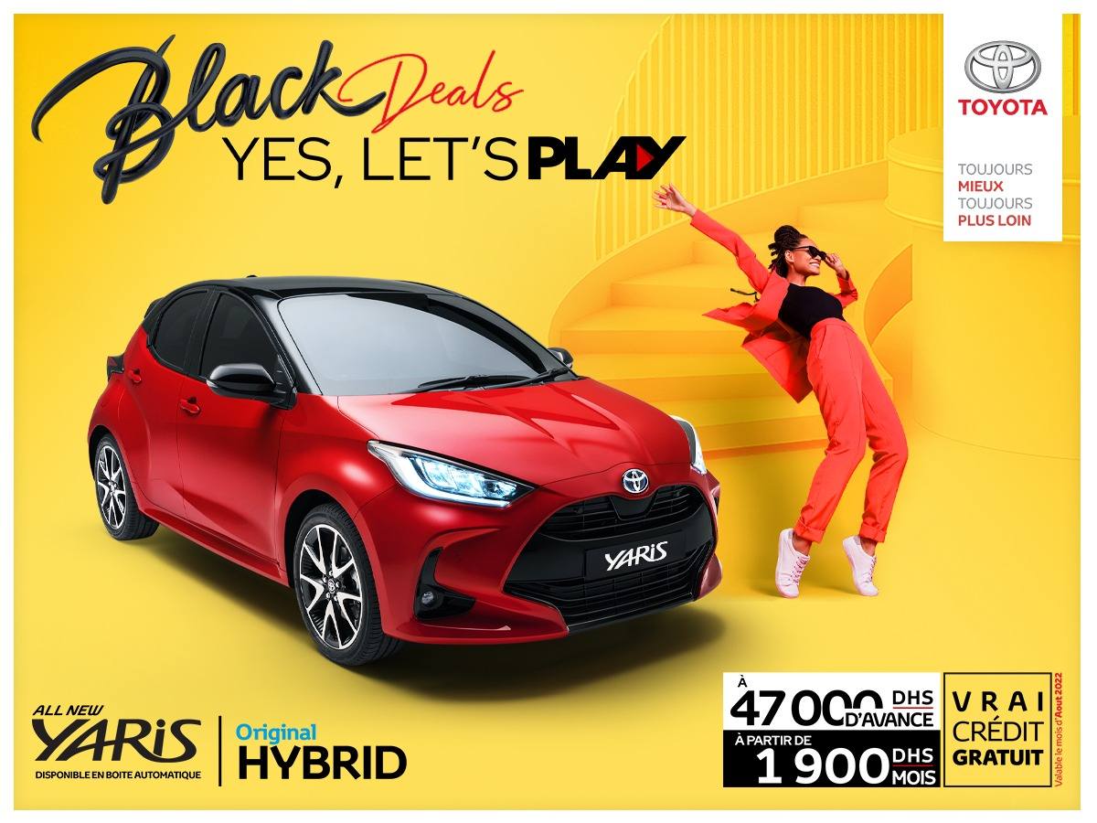 Promotion TOYOTA Maroc: TOYOTA YARIS